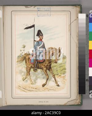 Soldat de l'Allemagne, l'Allemagne 1871-1909, 1871-1909 ; l'Allemagne, 1871-1909 Banque D'Images