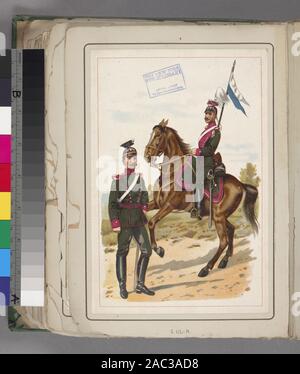 Soldat de l'Allemagne, l'Allemagne 1871-1909, 1871-1909 ; l'Allemagne, 1871-1909 Banque D'Images