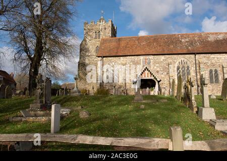 St George's Church, Heyd, East Sussex, UK Banque D'Images