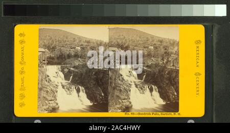 Bon riche Falls, Bartlett, NH Bon riche Falls, Bartlett, N.HGood est riche, Bartlett, N.H. Banque D'Images