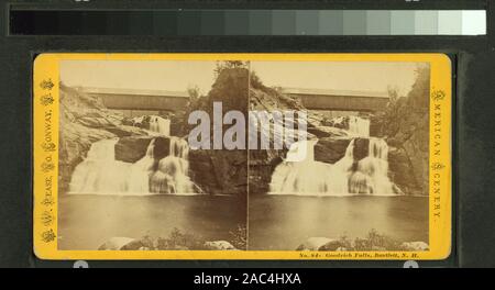 Bon riche Falls, Bartlett, NH Bon riche Falls, Bartlett, N.HGood est riche, Bartlett, N.H. Banque D'Images