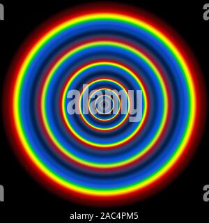 Résumé Une image de fond psychédélique. Banque D'Images