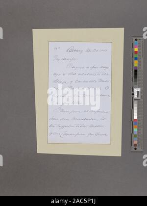 Hoffman, John T Albany à Theodorus Bailey Myers Hoffman, John T. Albany. À Theodorus Bailey Myers Banque D'Images