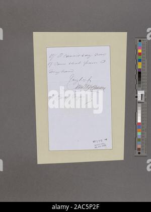 Hoffman, John T Albany à Theodorus Bailey Myers Hoffman, John T. Albany. À Theodorus Bailey Myers Banque D'Images