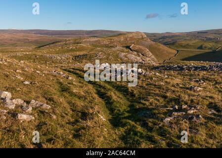 Smearsett de Scar cicatrice Pot près de Lowick Green dans le Yorkshire Dales Banque D'Images