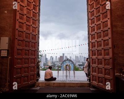 La Malaisie, Temple d'Arulmigu Balathandayuthapani - Octobre 2019 : voir Penang Banque D'Images