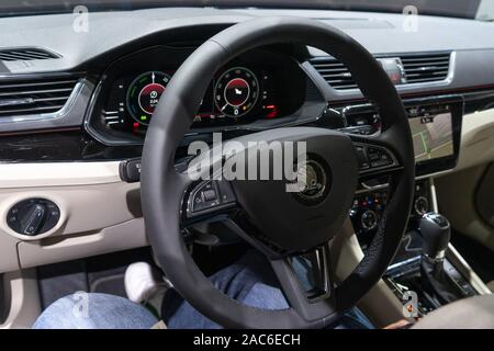 Voiture à l'intérieur du concept Frankfurt show 2019 Banque D'Images