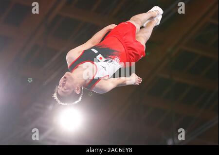 Tokyo, Japon. 30Th Nov, 2019. Ryosuke Sakai (JPN) Trampoline : 34e Championnats du Monde de Gymnastique Trampoline FIG Tokyo 2019 Men's trampoline individuel demi-finale à la gymnastique d'Ariake Center à Tokyo, Japon . Credit : Sho Tamura/AFLO SPORT/Alamy Live News Banque D'Images