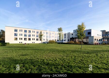 Helios hospital à Cuxhaven, Allemagne. Helios est un des plus grands fournisseurs de soins aux malades hospitalisés et externes. Banque D'Images