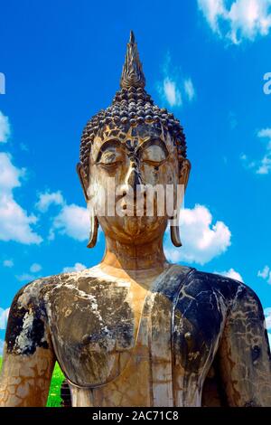 Modifier en Thaïlande, Bouddha Sukhothai Banque D'Images