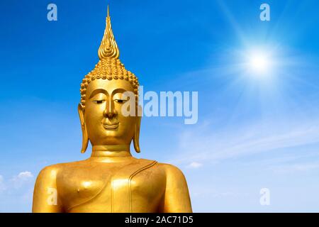 Big Buddha von Koh Samui - Phra Yai Banque D'Images