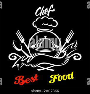 Vecteur conception chef en hd couleur Banque D'Images