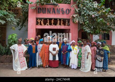 AMINATA DRAMANE TRAORÉ : l'auteur malien, homme politique et activiste politique Banque D'Images