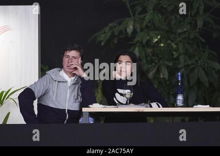 1 décembre 2019, Madrid, Madrid, Espagne : Cayetano Martinez de Irujo, Barbara Mirjan assiste à Madrid la semaine - Jour 2 Cheval à l'IFEMA le 1 décembre 2019 à Madrid, Espagne (Image Crédit : © Jack Abuin/Zuma sur le fil) Banque D'Images