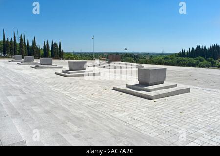 29, juin 2019 - Gorizia, Italie - l'Redipuglia War Memorial : (Sacrario Militare di Redipuglia) est un mémorial de la Seconde Guerre mondiale, en Italie. Banque D'Images