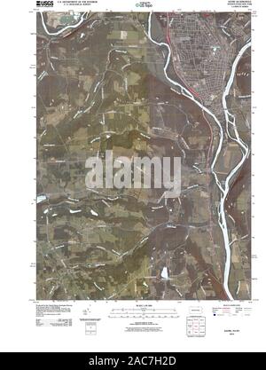 Carte TOPO USGS Alaska PA Sayre 20100708 Restauration TM Banque D'Images