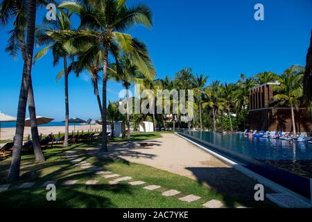 La Patrona Beach Club, San Pancho, San Francisco, Riviera Nayarit, Jalisco, Mexique Banque D'Images