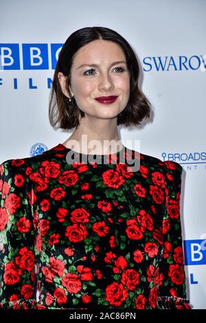 Londres, Royaume-Uni. 1er décembre 2019. Caitriona Balfe assiste à la 22e British Independent Film Awards au Old Billingsgate sur Décembre 01, 2019 à Londres, en Angleterre. Credit Photo : Alamy/Capital Live News Banque D'Images