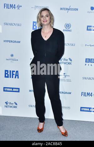 Londres, Royaume-Uni. 1er décembre 2019. Faye Ward assiste à la 22e British Independent Film Awards au Old Billingsgate sur Décembre 01, 2019 à Londres, en Angleterre. Credit Photo : Alamy/Capital Live News Banque D'Images