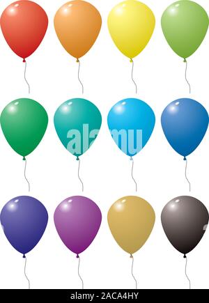 Multi ballon Banque D'Images