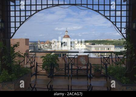 Vue de l'hôtel Ambos Mundos Banque D'Images