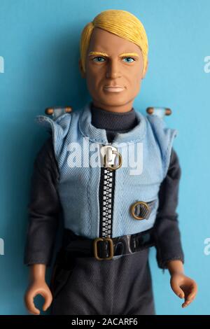 Le capitaine Blue Banque D'Images