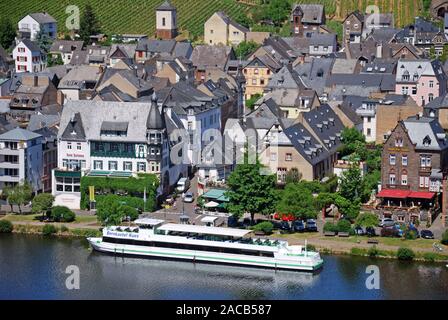 Traben-Trarbach, Moselle, district de Bernkastel-Wittlich, Rhénanie-Palatinat, Allemagne, Europe, raison publique Banque D'Images