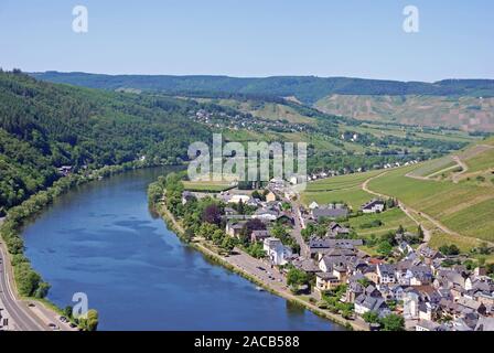 Traben-Trarbach, Mosel, district Bernkastel-Wittlich, Rhénanie-Palatinat, Allemagne, Europe Banque D'Images