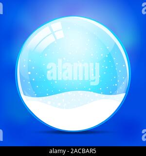 Snow globe vector Illustration de Vecteur