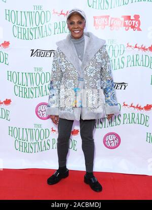 01 Décembre 2019 - Hollywood, Californie - Dionne Warwick. La 88e parade de Noël tenue à Hollywood Hollywood Blvd. Crédit photo : Birdie Thompson/AdMedia /MediaPunch Banque D'Images