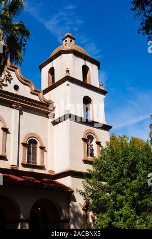 Francic st d'Assise Église Paroissiale, Sacramento, Californie, États-Unis d'Amérique Banque D'Images