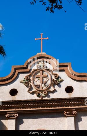 Francic st d'Assise Église Paroissiale, Sacramento, Californie, États-Unis d'Amérique Banque D'Images