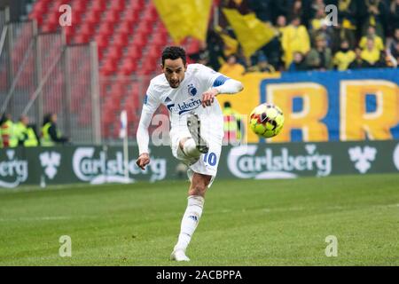 Copenhague, Danemark. 06Th Nov, 2019. Carlos Zeca (10), du FC Copenhague vu durant la 3F Superliga match entre FC Copenhague et Brøndby IF au Parken Telia. (Photo crédit : Gonzales Photo/Alamy Live News Banque D'Images