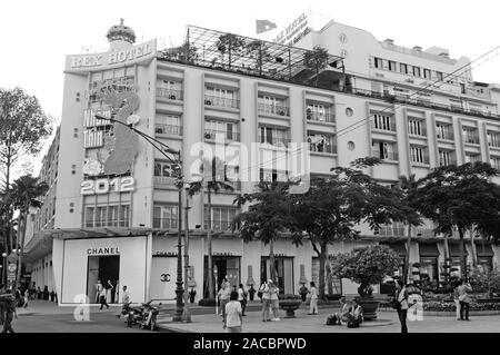Vietnam : Le Rex Hôtel à Ho Chi Ming ville à côté de l'opéra Banque D'Images