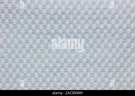 La texture de tissu chemise blanche. Concept de vêtements ou la mode. Banque D'Images