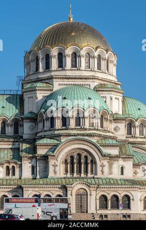 Saint Aleksandar Nevski Cathedral, Sofia, Bulgarie Banque D'Images