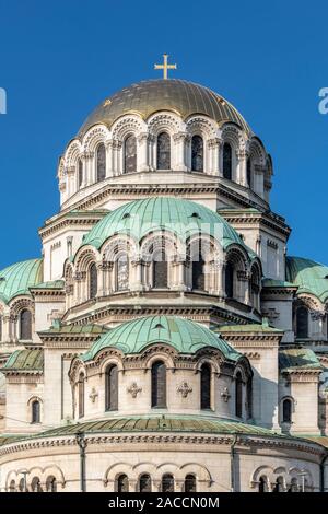 Saint Aleksandar Nevski Cathedral, Sofia, Bulgarie Banque D'Images