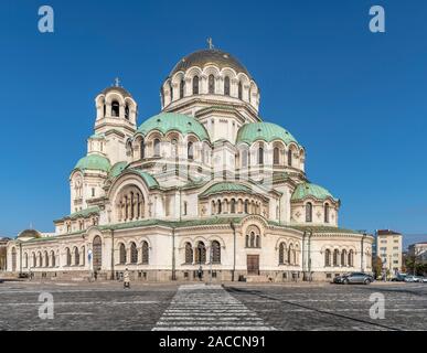 Saint Aleksandar Nevski Cathedral, Sofia, Bulgarie Banque D'Images