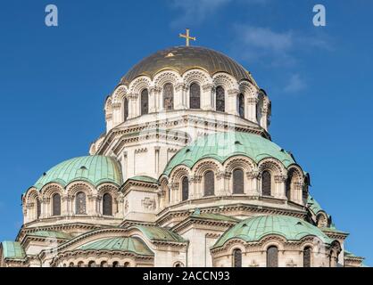 Saint Aleksandar Nevski Cathedral, Sofia, Bulgarie Banque D'Images