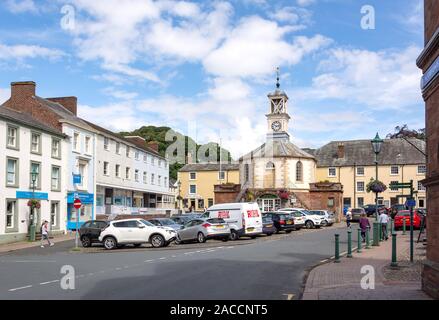 Market place, Brampton, Cumbria, Angleterre, Royaume-Uni Banque D'Images