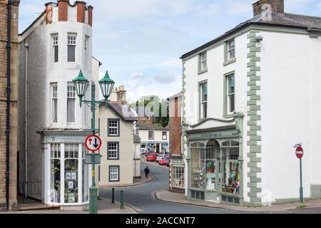 High Cross Street de Market place, Brampton, Cumbria, Angleterre, Royaume-Uni Banque D'Images