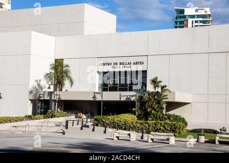 Luis A. Ferré Performing Arts Centre, ou Centro de Bellas Artes Luis A. Ferré, Centro de Bellas Artes, San Juan, Puerto Rico Banque D'Images