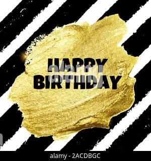 Joyeux Anniversaire Résumé Contexte Les paillettes Splash dans un style moderne. Vector Illustration Illustration de Vecteur