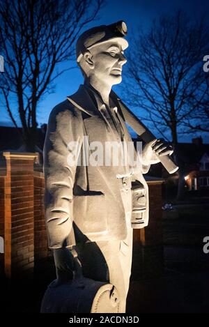 La mine de Dinnington Memorial, Dinnington, South Yorkshire, Royaume-Uni Banque D'Images