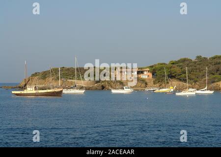 La Tour Fondue presqu'île de Giens Var France Provence Banque D'Images