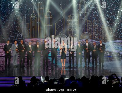 HONG KONG, Hong Kong SAR, Chine : Décembre 2,2019. Prix annuels de l'AFC 2019 HKCEC Hong Kong. Japans Saki Kumagai qui joue pour l'Olympique Lyonnais en France Banque D'Images