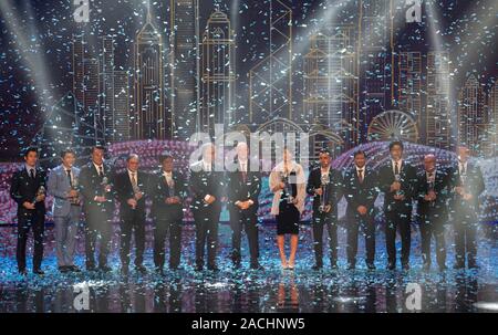 HONG KONG, Hong Kong SAR, Chine : Décembre 2,2019. Prix annuels de l'AFC 2019 HKCEC Hong Kong. Japans Saki Kumagai qui joue pour l'Olympique Lyonnais en France Banque D'Images