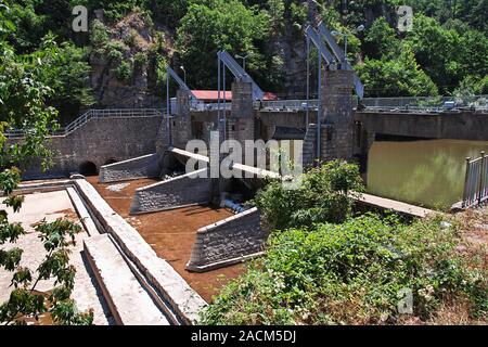 Dans les montagnes Rhodopes Hydrostation, Bulgarie Banque D'Images