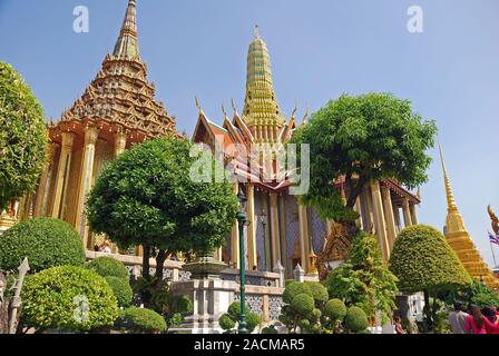 Phra Tinang Aporn Phimok Prasat Pavilion, Grand Palais, Grand Palace, Bangkok, Thailande, Asie Banque D'Images