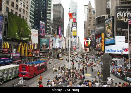 Times Square, Midtown, Manhattan, New York City, USA, Amérique, 2012 Banque D'Images